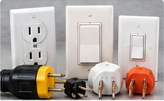 Contactos, clavijas y dispositivos eléctricos
