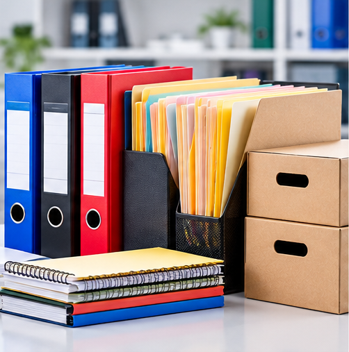 Archivo y organización de oficina